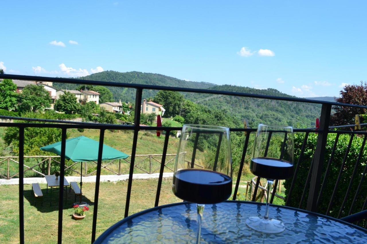 Appartamento La Chiusa Monticiano Exteriör bild