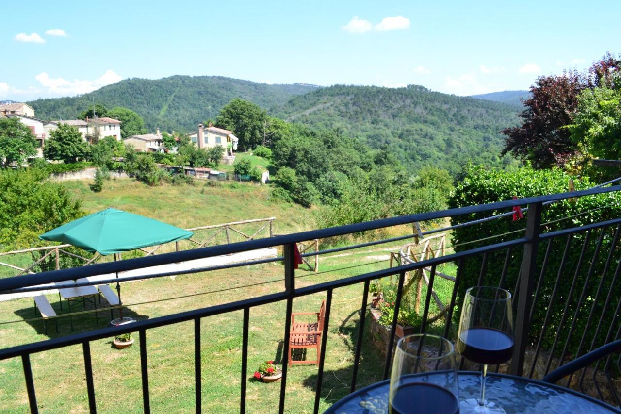 Appartamento La Chiusa Monticiano Exteriör bild
